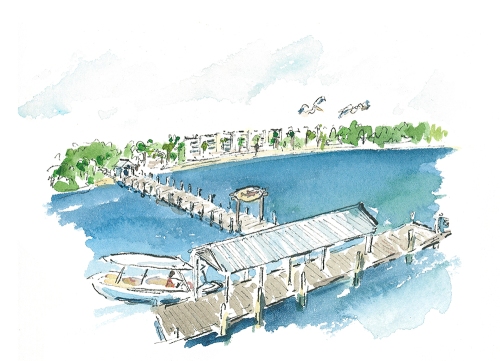 wedding-watercolor-florida-keys