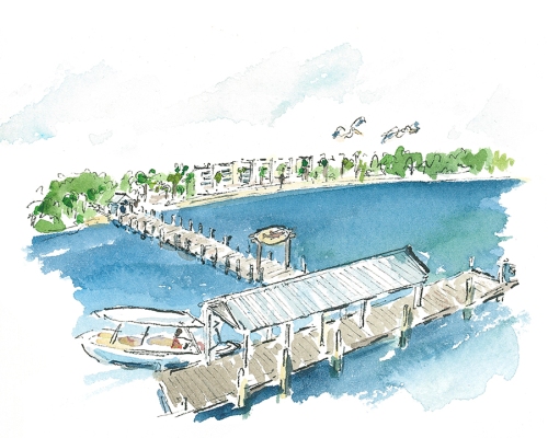wedding-watercolor-florida-keys