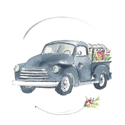 flower-truck-custom-illustration