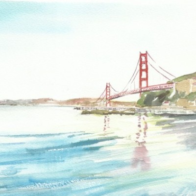 golden-gate-bridge-marin-watercolor