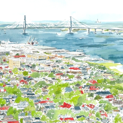 charleston-aerial-watercolor