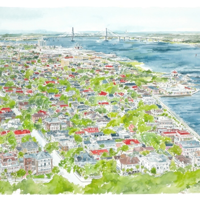 charleston-aerial-city-watercolor
