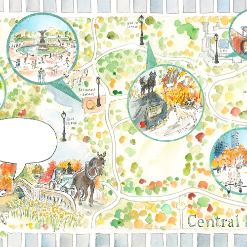 central-park-map-picture-book