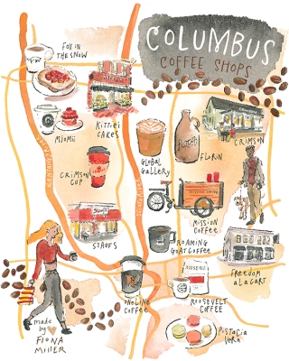 columbus-coffee-shop-illustrated-map