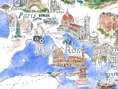 map-europe-architecture