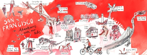 travel-map-illustrated